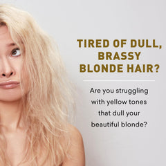 Texture close-up of Just Nutritive Blonde Conditioner highlighting deep nourishment for soft hair.