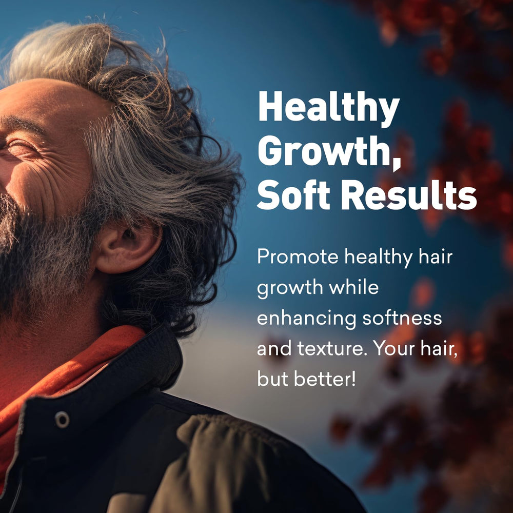 Just Nutritive gray hair shampoo soft texture with improved manageability