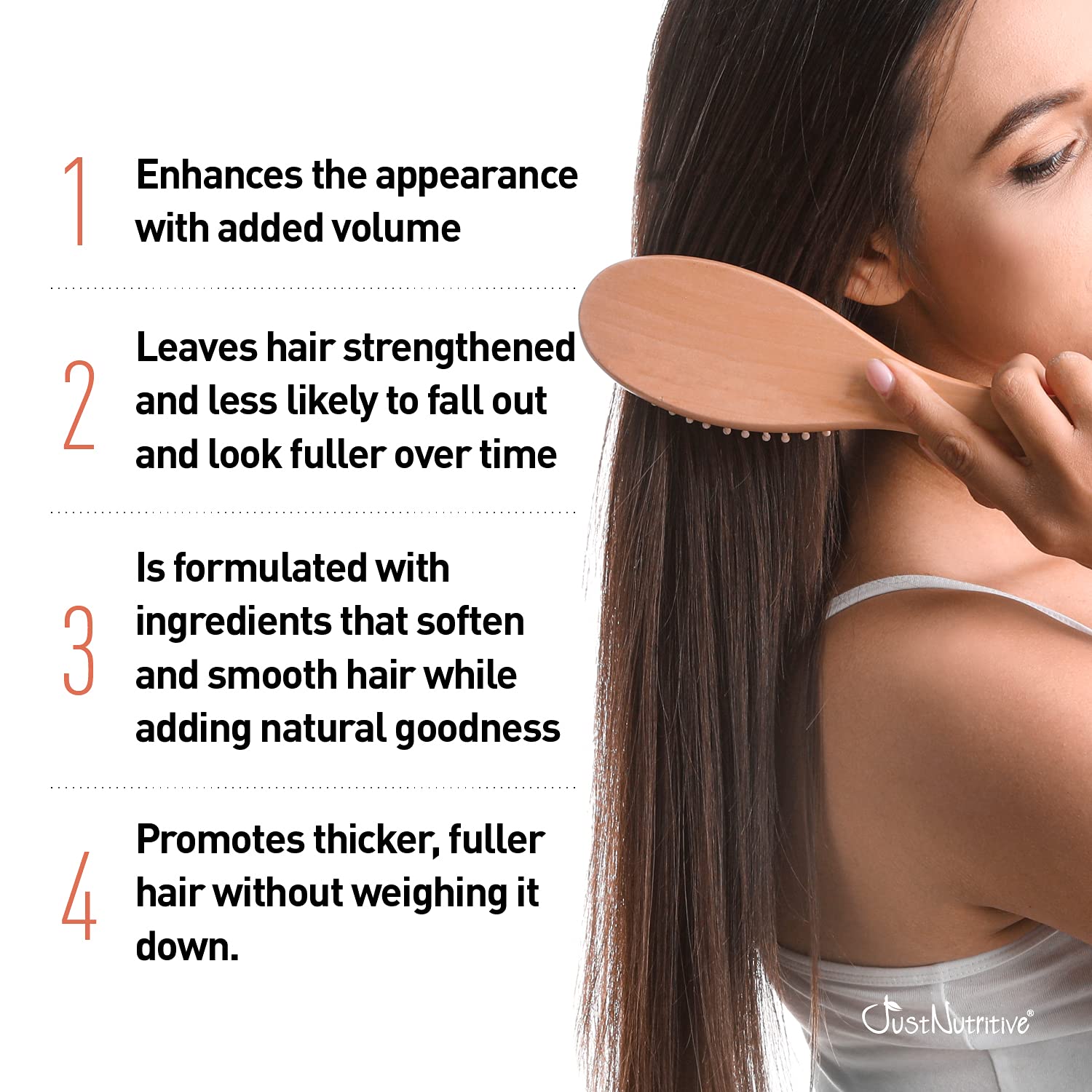 Grow New Hair Conditioner texture swatch demonstrating lightweight smoothing