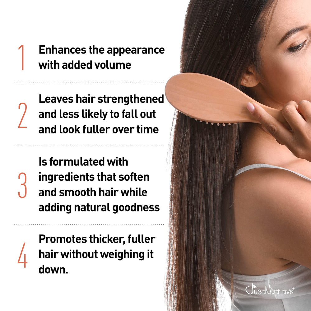 Grow New Hair Conditioner texture swatch demonstrating lightweight smoothing