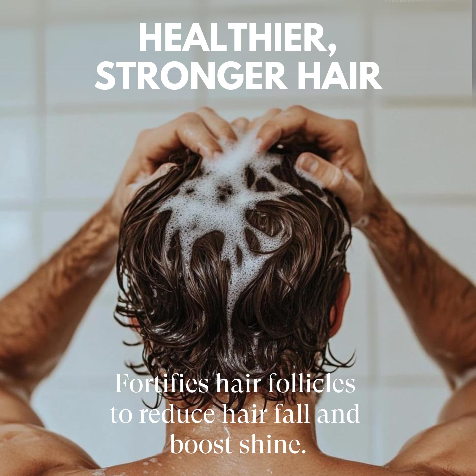 Just Nutritive Gentlemen Shampoo travel kit ready for on-the-go refresh.