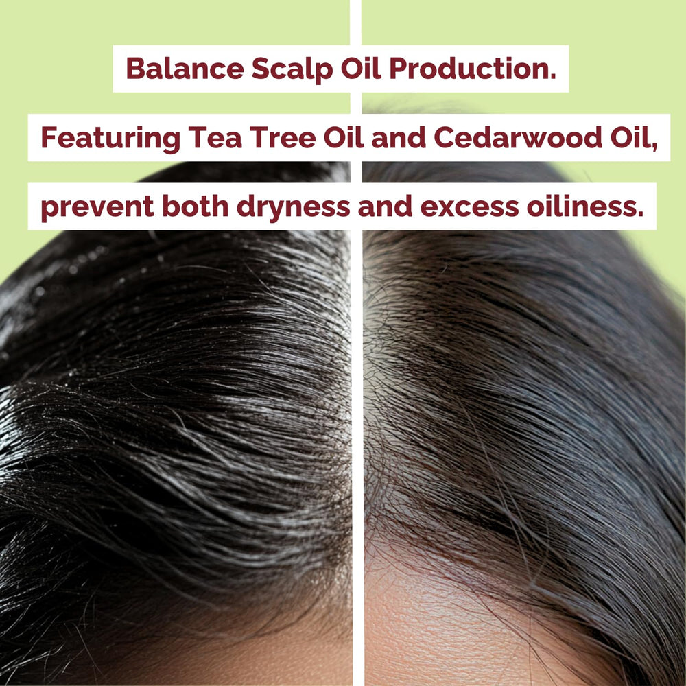 Just Nutritive sulfate-free foam provides a clean, refreshing rinse experience.
