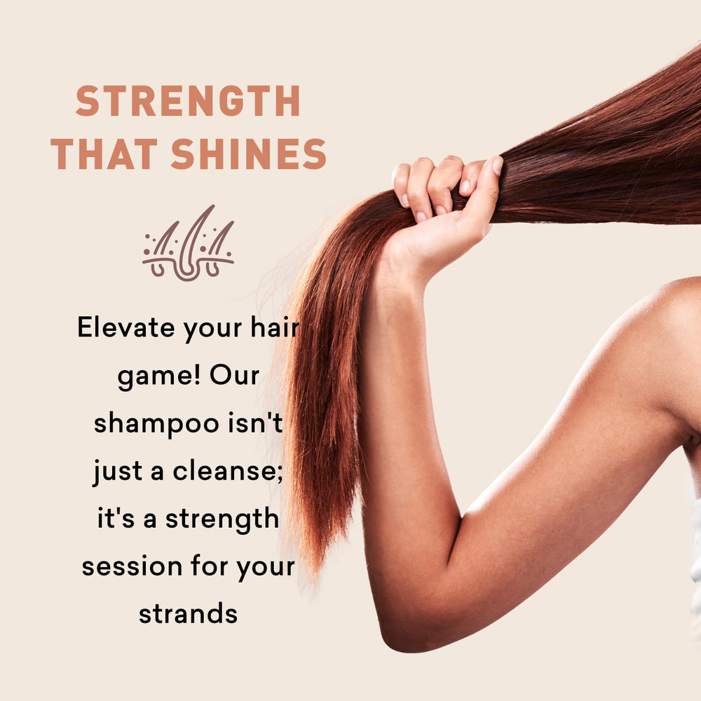 Just Nutritive Thin Hair Shampoo foam shows clean cleansing and fullness