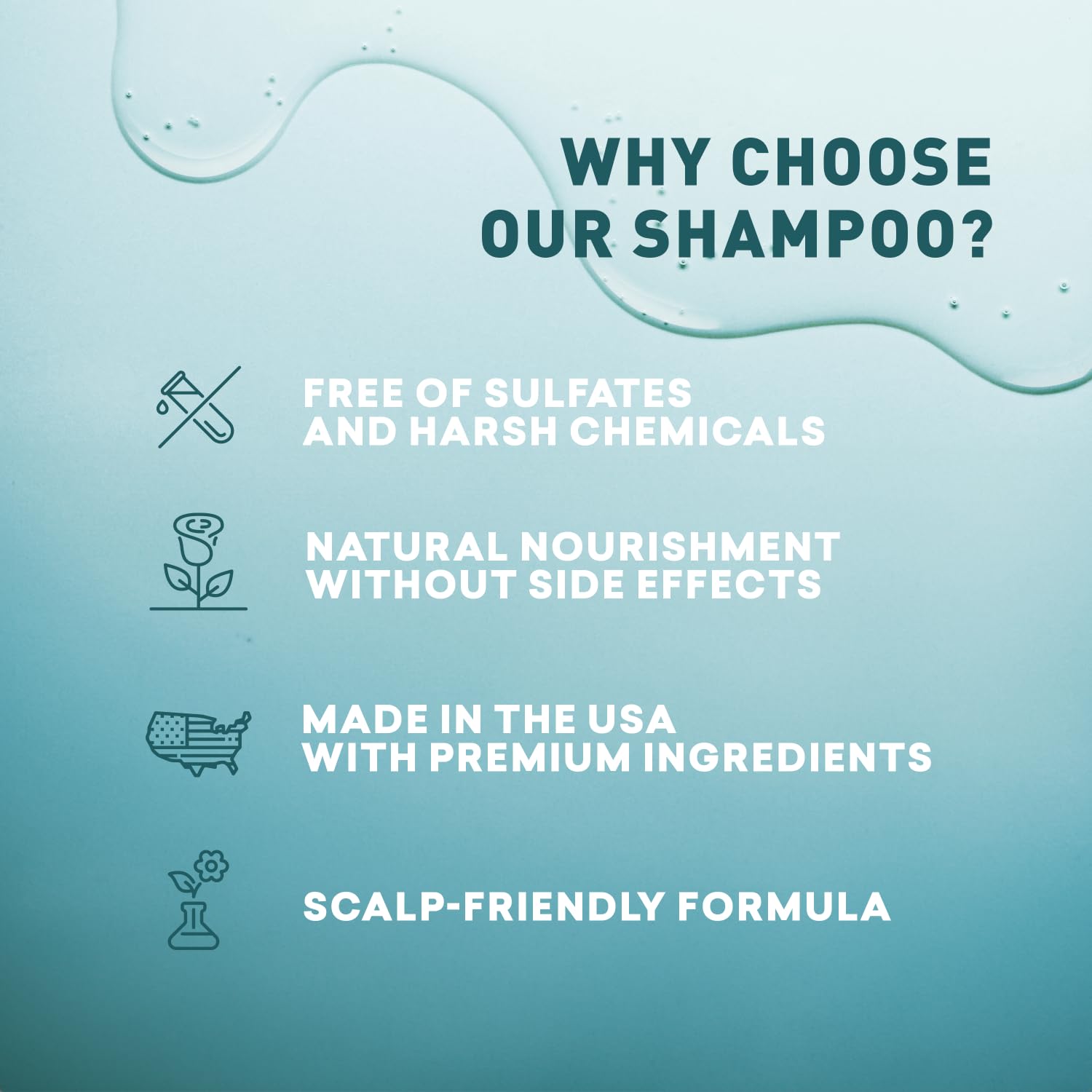 Just Nutritive Thin Hair Shampoo shows leaf-ingredient motif signaling natural nourishment