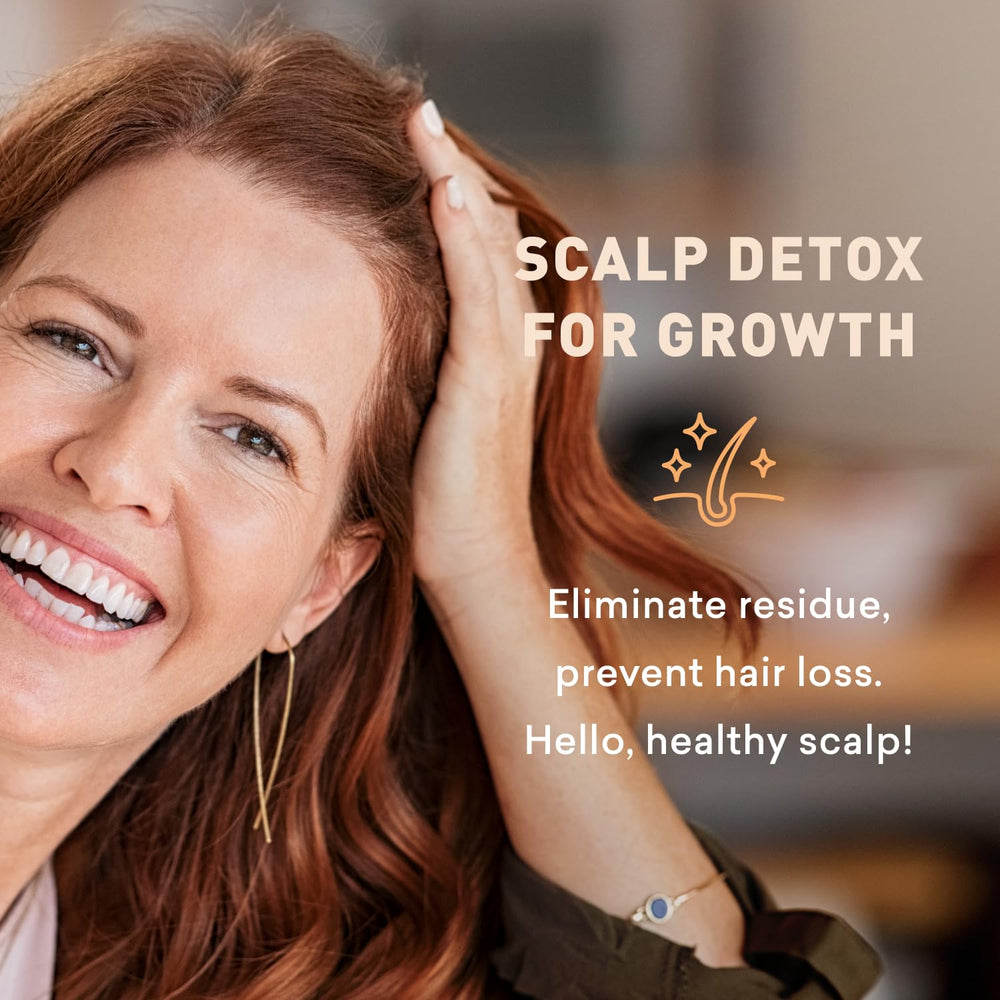 Just Nutritive Vinegar Rinse Cleanser color-safe formula nourishes color-treated hair.