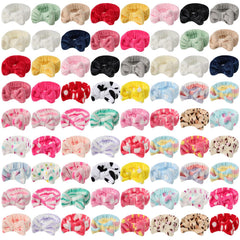 Jutom 74-piece headband set with 37 styles for versatile skincare prep