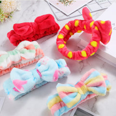 Jutom headbands keep hair dry and clean during washing, makeup, or spa routines