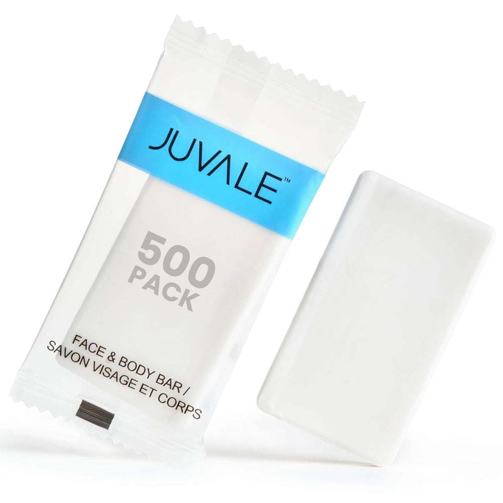 juvale bar soap bulk set 0.5 oz with 500 pieces offers hotel-friendly bulk supply.