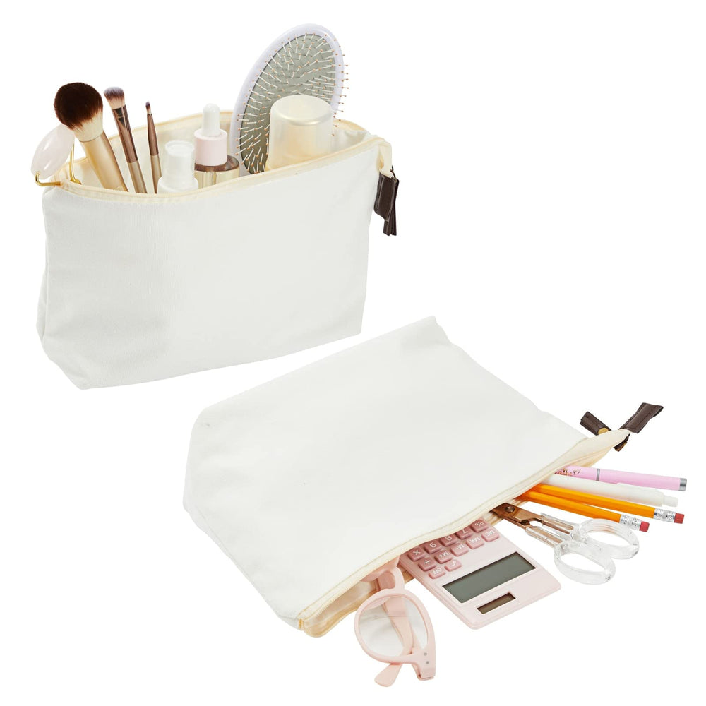 Juvale canvas makeup bag bridesmaid gift idea ready-made.