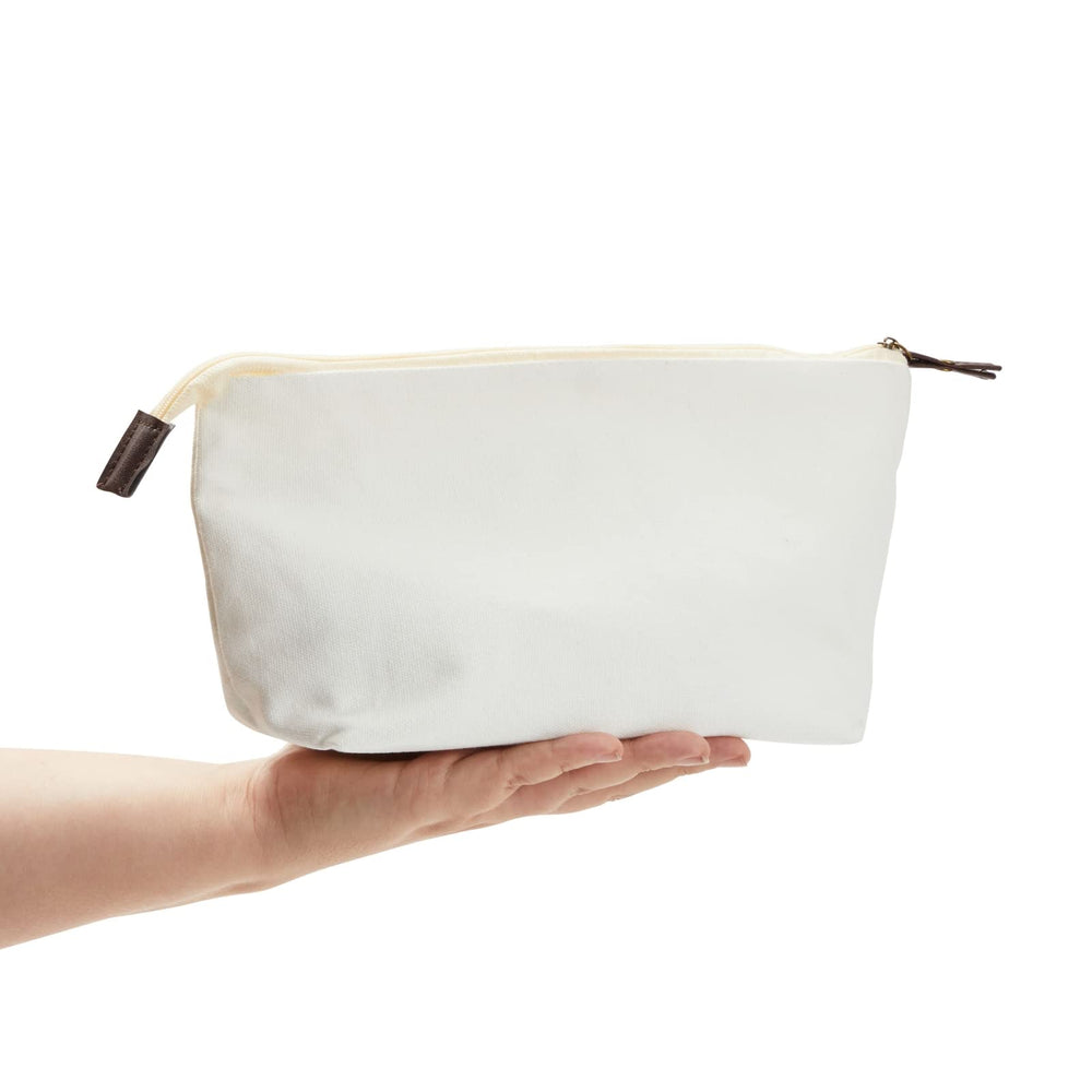 Juvale canvas makeup bag crafting DIY invites personalized gifts.