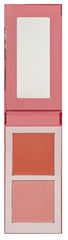 Juvia's Place Blushed Duo Blush closeup reveals buildable color texture.
