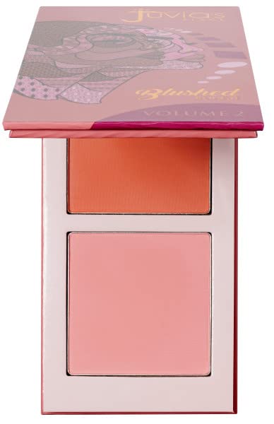 Juvia's Place Blushed Duo Blush two shades compact for natural, versatile flush.