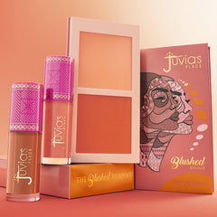 Juvia's Place Blushed Duo Blush Volume 6 blends effortlessly for natural finish.
