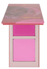 Juvia's Place Blushed Duo Rosy palette close-up for a natural, lasting flush.