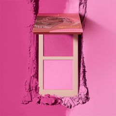 Juvia's Place Blushed Duo two-tone blush blends effortlessly for a natural contour.