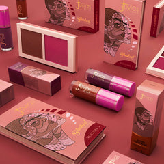 Juvia's Place Blushed Duo Volume 3 swatches on arm for sheer to bold payoff.