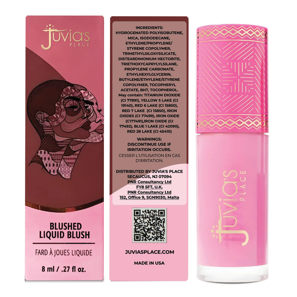 Juvia's Place Blushed Liquid Blush BlushLily application ideas help create natural or bold looks.