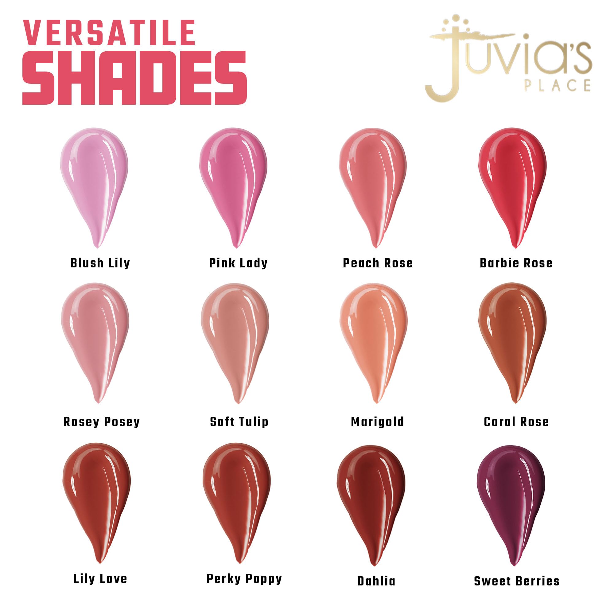 Juvia's Place Blushed Liquid Blush LilyLove cheek glow in natural shade.