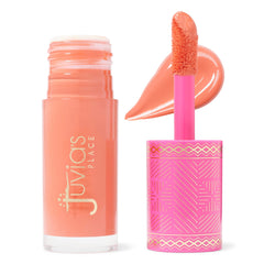 Juvia's Place Blushed Liquid Blush Marigold delivers a dewy finish for a fresh glow