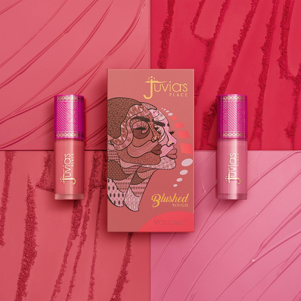 Juvia's Place Blushed Liquid Blush PerkyPoppy versatile shade range for skin.