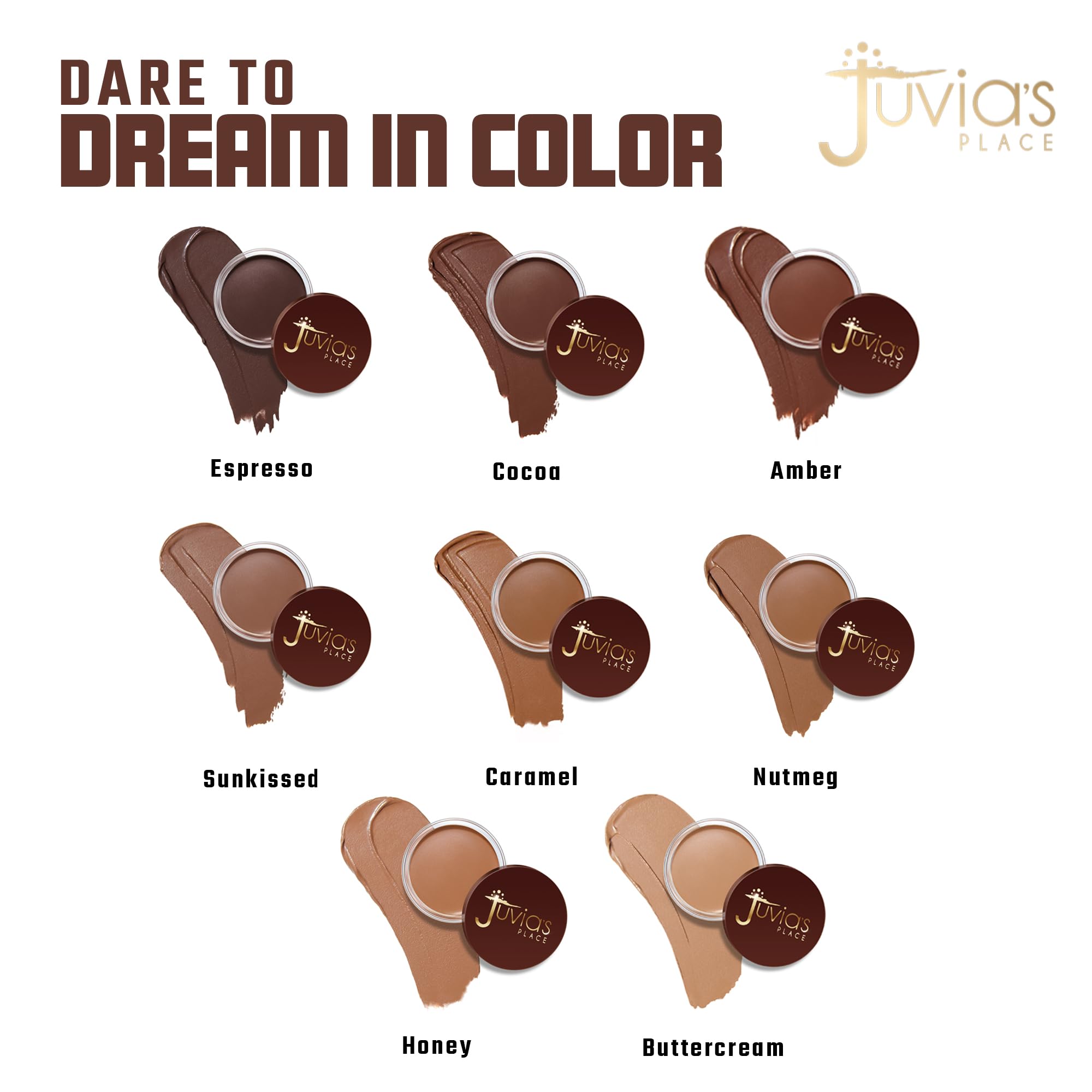 Juvia's Place Cream Bronzer in Caramel used with tips for best results