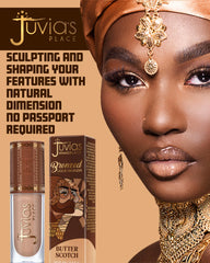 Juvia's Place Bronzed blends smoothly across skin for contour