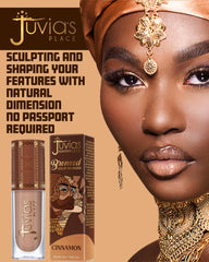 Juvia's Place Bronzed Liquid Bronzer Cinnamon soft-blend for seamless contour.