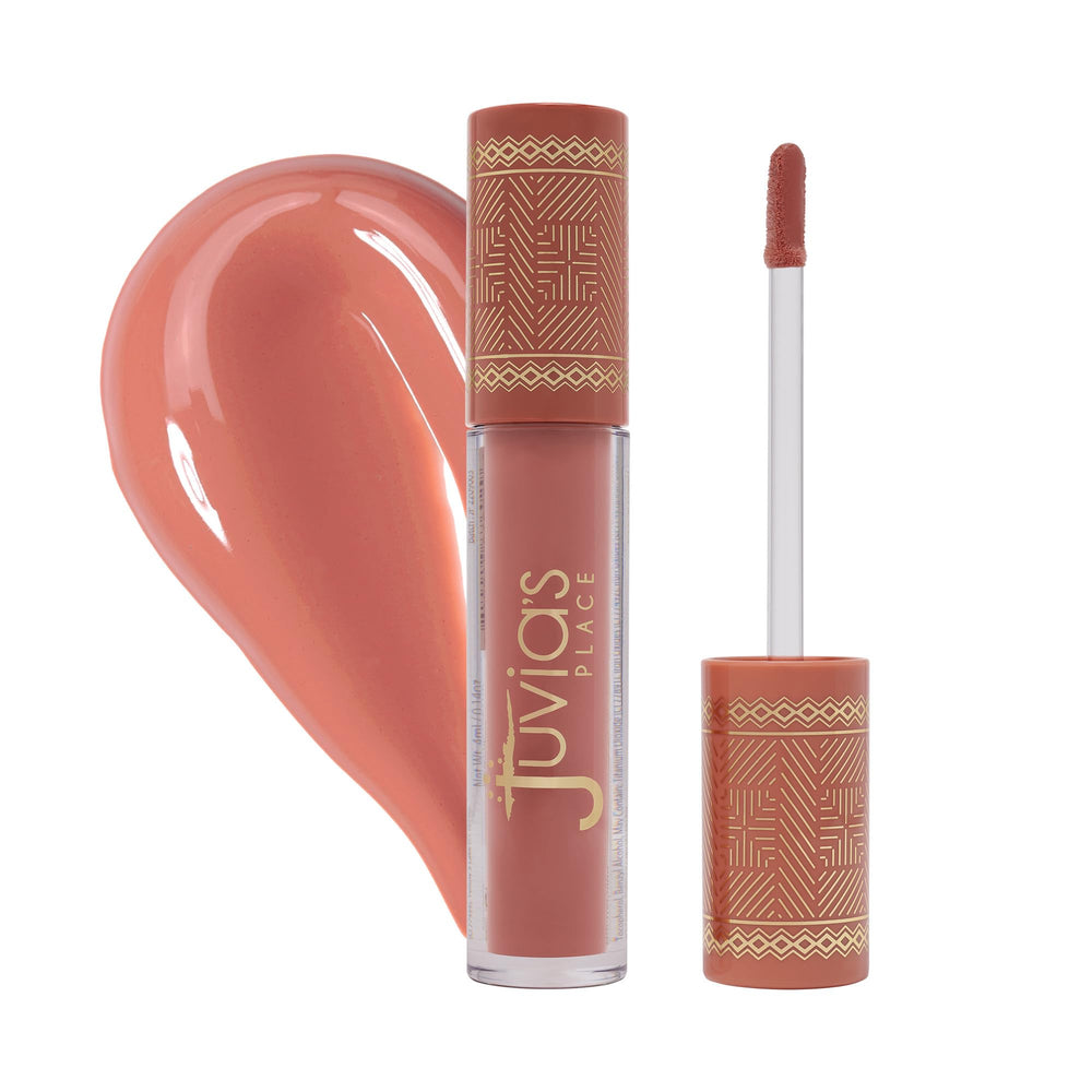 Juvia's Place Coffee Shop Lip Gloss Butterscotch 12-shades collection reference.