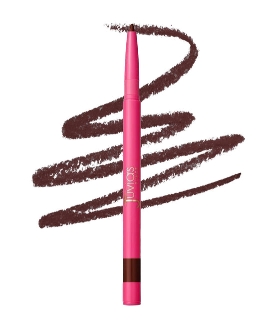 Juvia's Place Coffee Shop Luxe Lip Liner in Brownie defines lips with smooth, long-lasting color.