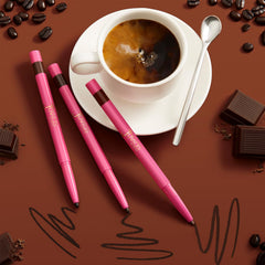 Juvia's Place Coffee Shop Luxe Lip Liner retractable design for quick applications.