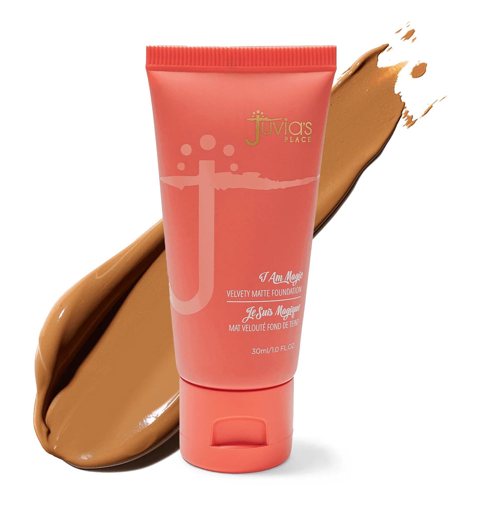 Juvia's Place I Am Magic foundation 435 bottle with velvety matte finish for all-day wear
