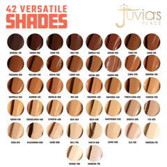 Close-up of the velvety matte texture from Juvia's Place I Am Magic foundation 620.