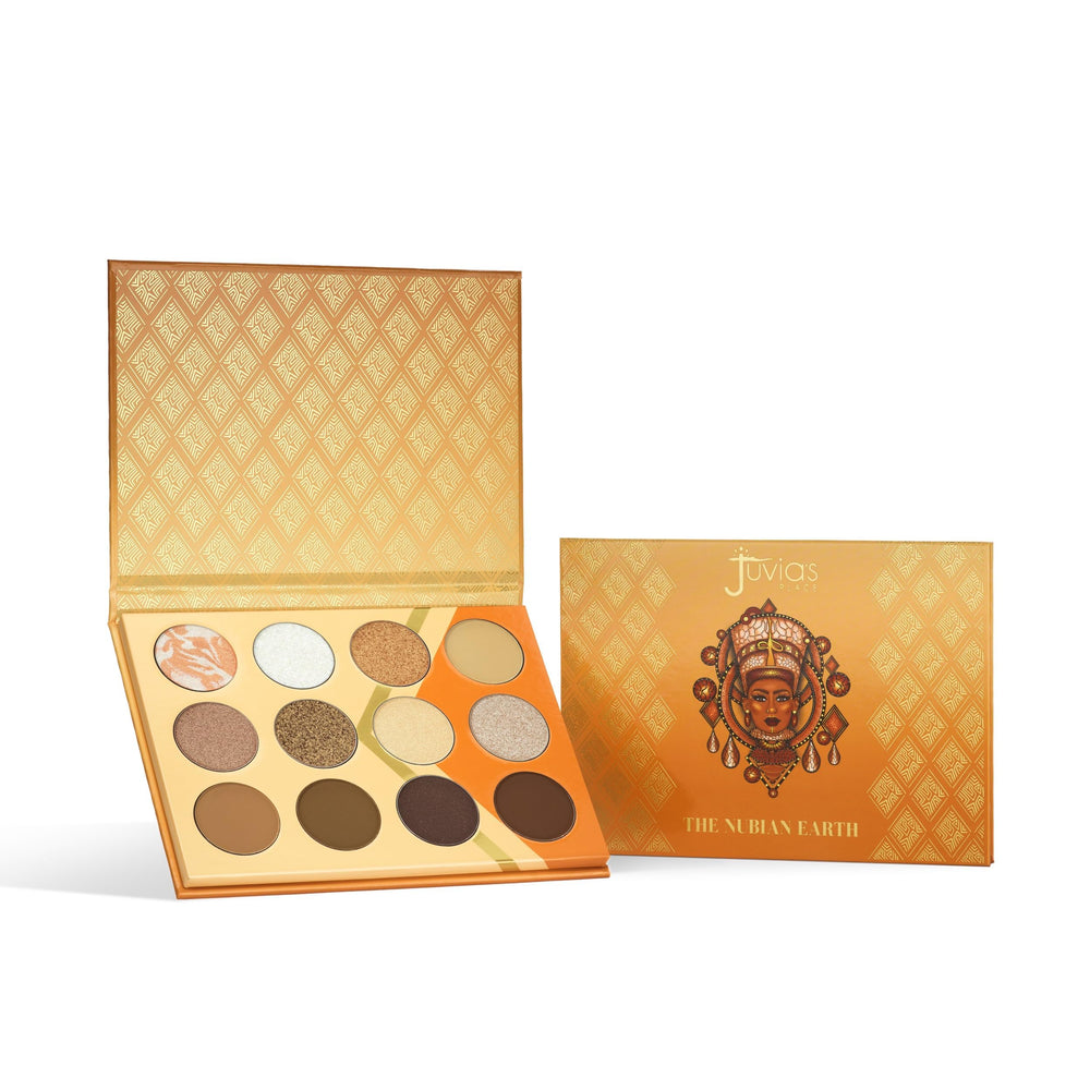 Shimmer and metallics in Nubian Earth add dimension to eyes