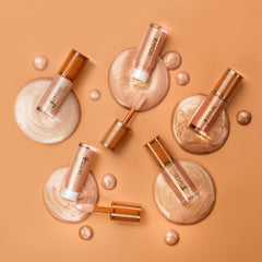 Juvia's Place Nubian Glow Star Struck body glow blends with lotion for all over radiance