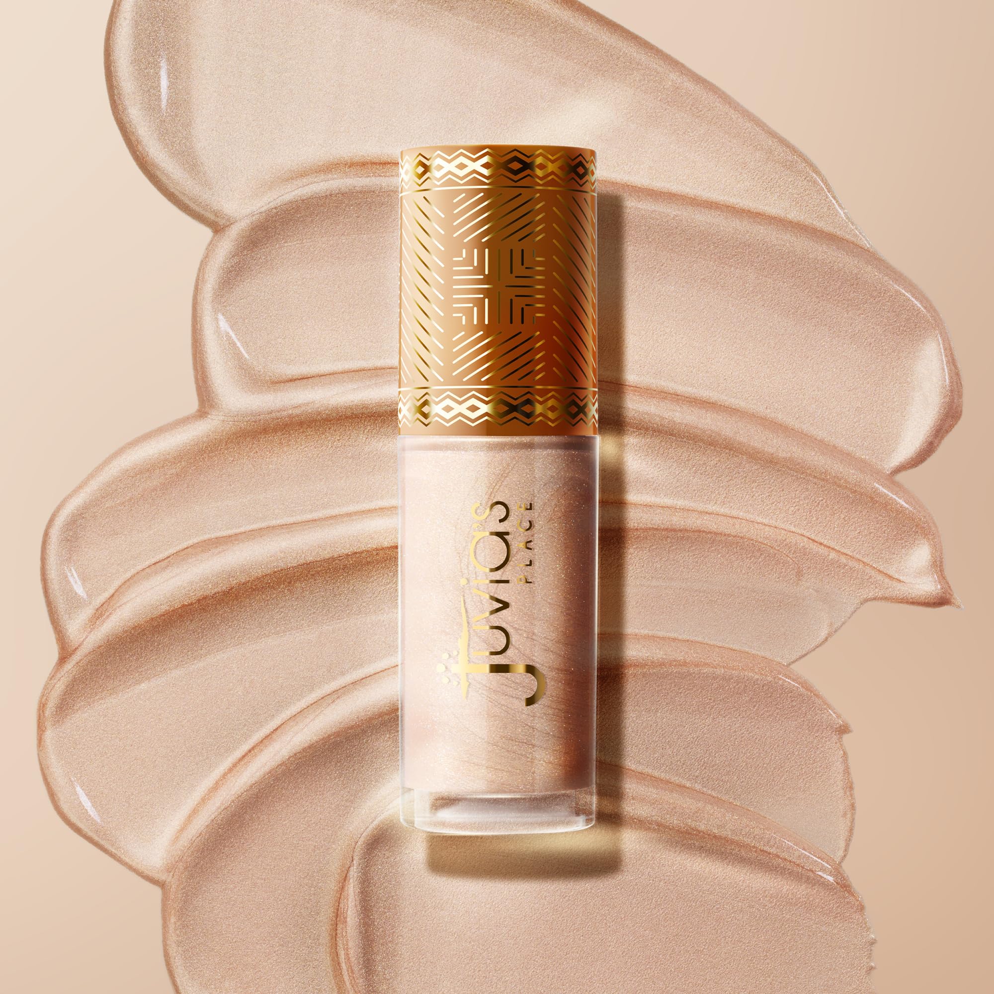 Juvia's Place Nubian Glow Star Struck collarbone glow enhances contours with soft sheen