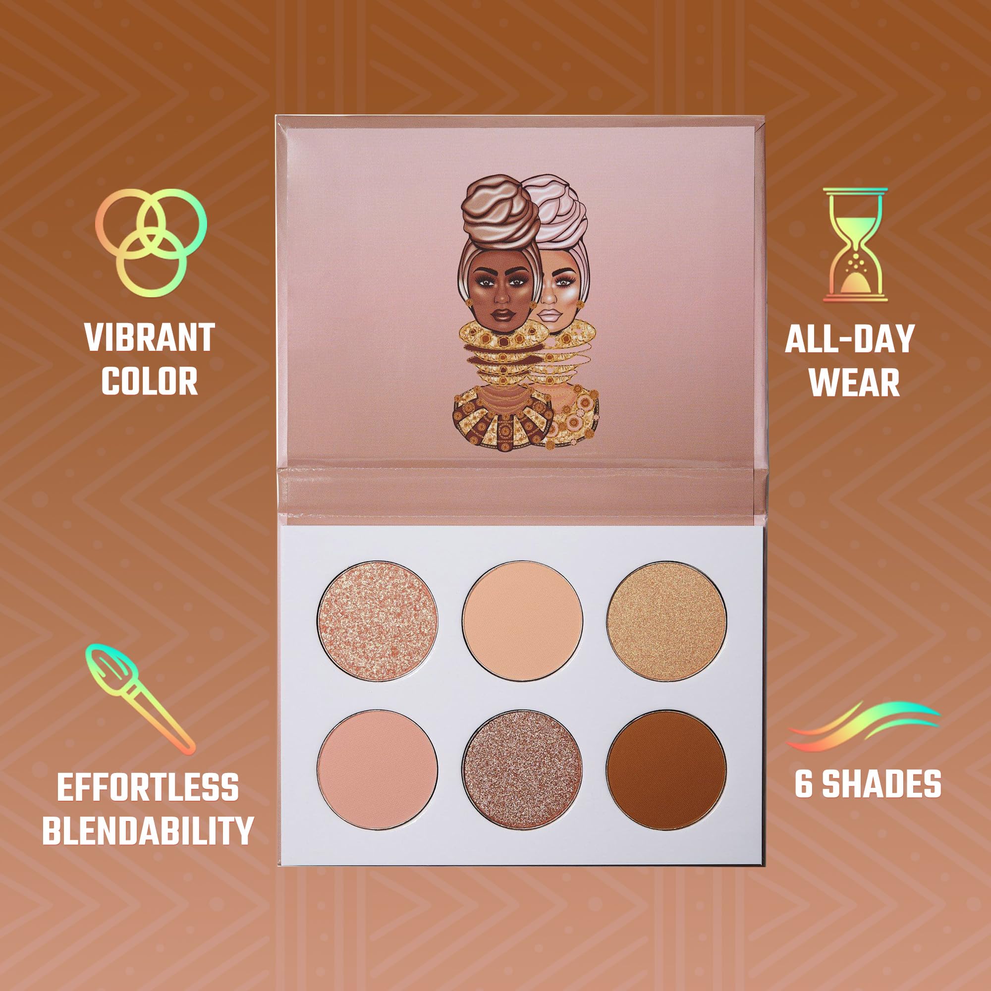 Juvia's Place The Nudes matte shades for clean crease definition
