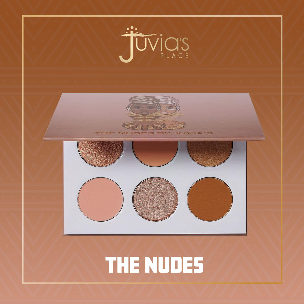 Juvia's Place The Nudes metallic shades for reflective lid drama