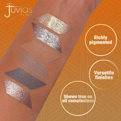 Juvia's Place The Taupes palette includes deep browns for smoky evening shadows.