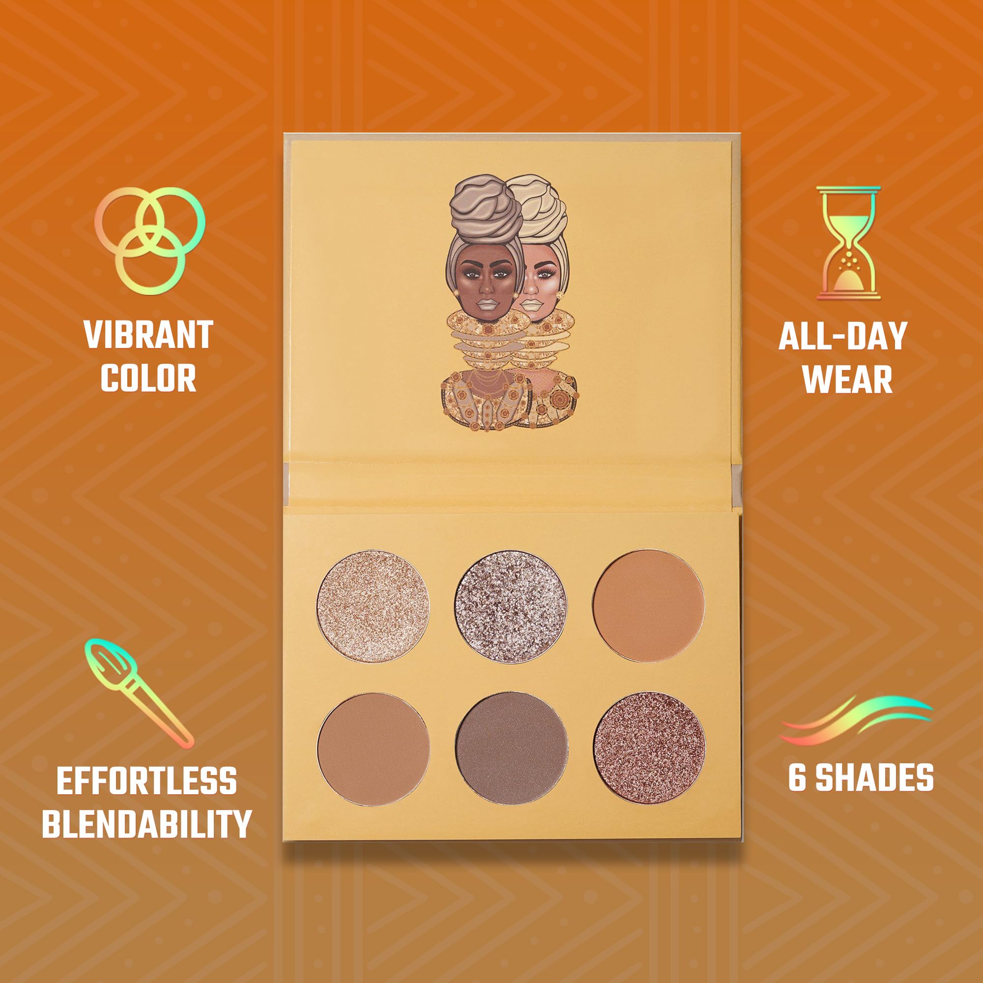Juvia's Place Taupes palette features mattes and shimmers for seamless blending and dimension.