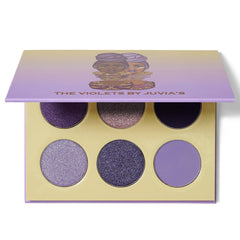 Juvia's Place The Violets palette cover shows vibrant pigment for bold eye looks
