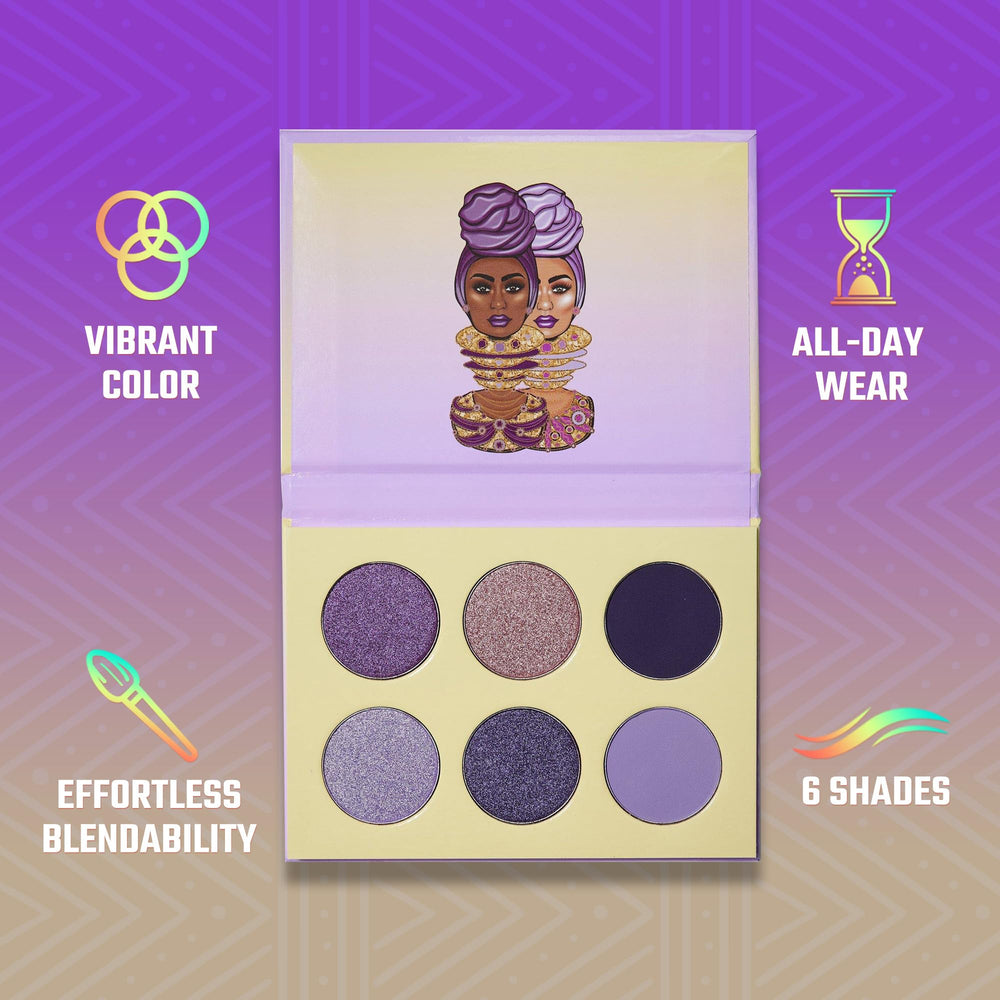 Juvia's Place The Violets swatches demonstrate true color payoff on multiple skin tones