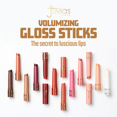 Juvia's Place gloss sticks applying smoothly for hydrated lip look