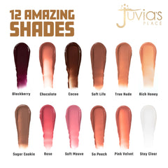 Juvia's Place swatch shows rich pigment with natural plump appearance