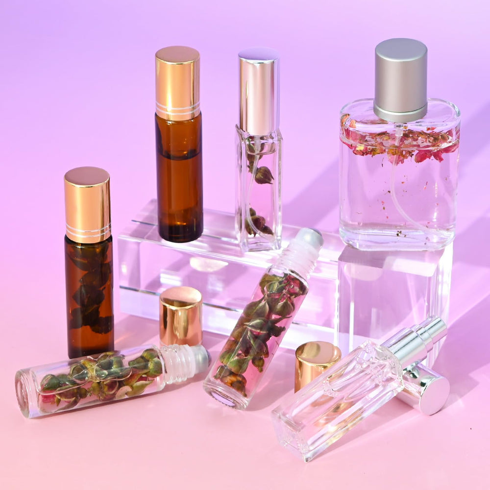 JUYRLE essential oils collection offers versatile notes for custom blends.