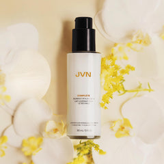 Travel-friendly packaging for on-the-go styling with JVN Complete Blowout Styling Milk.