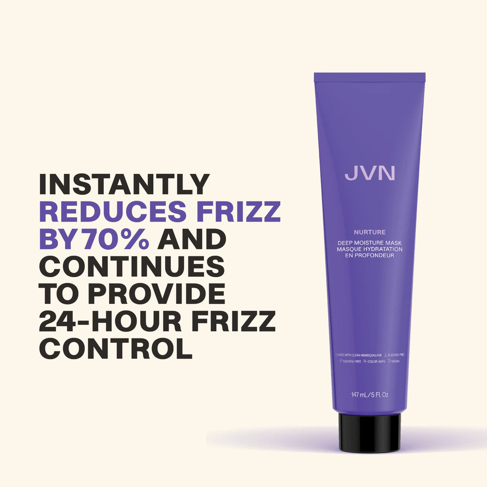 Creamy textured conditioner from JVN for luxurious hair nourishment.