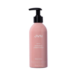 JVN Revive Repairing Conditioner bottle pour for easy application and conditioning