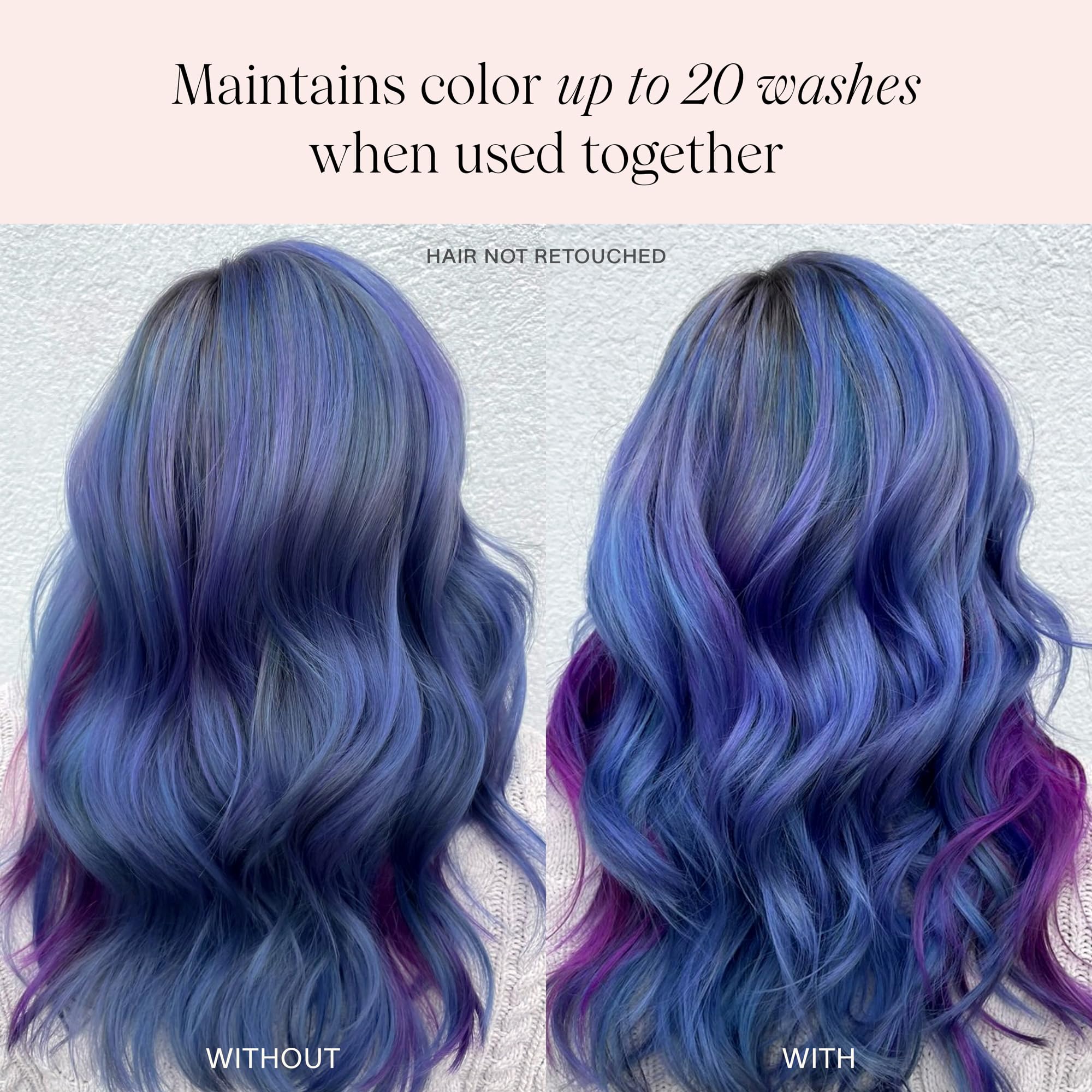 JVN Revive shampoo close-up of ceramides for moisture and bond protection