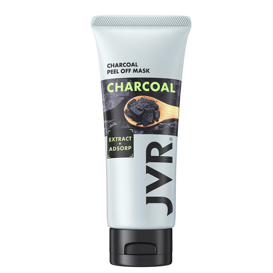JVR Charcoal Peel-Off Mask container ready for cleansing boost