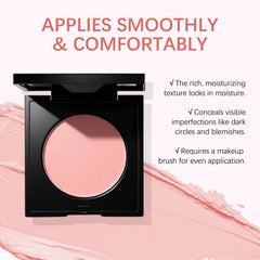 Highlighter use on brow bone for instant definition.